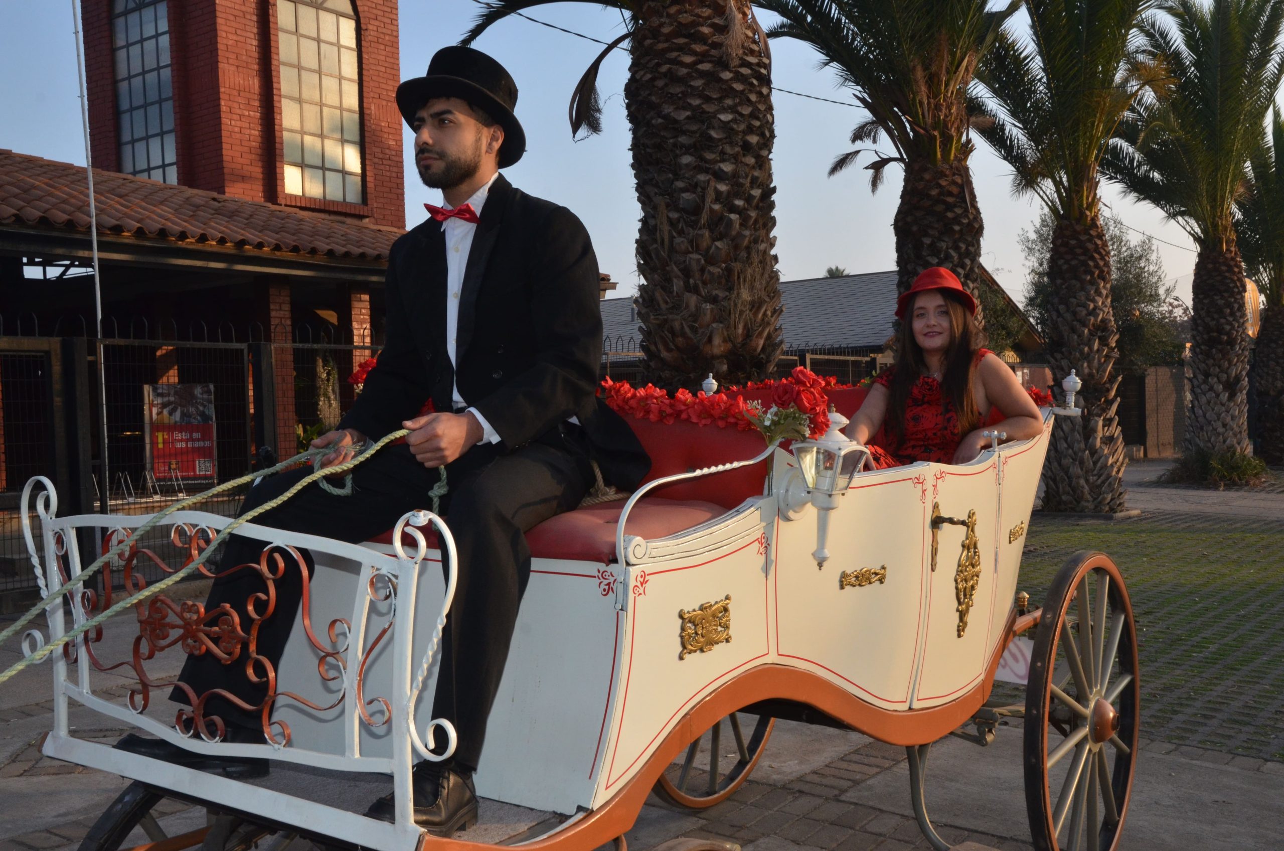 carruaje para matrimonio